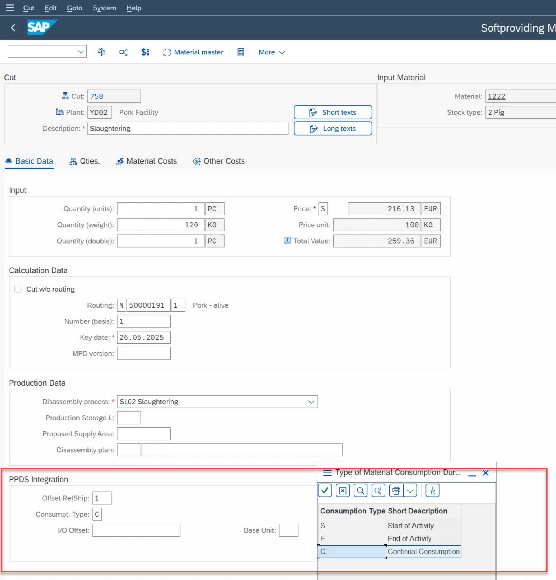 Disassembly Integration into PPDS 1